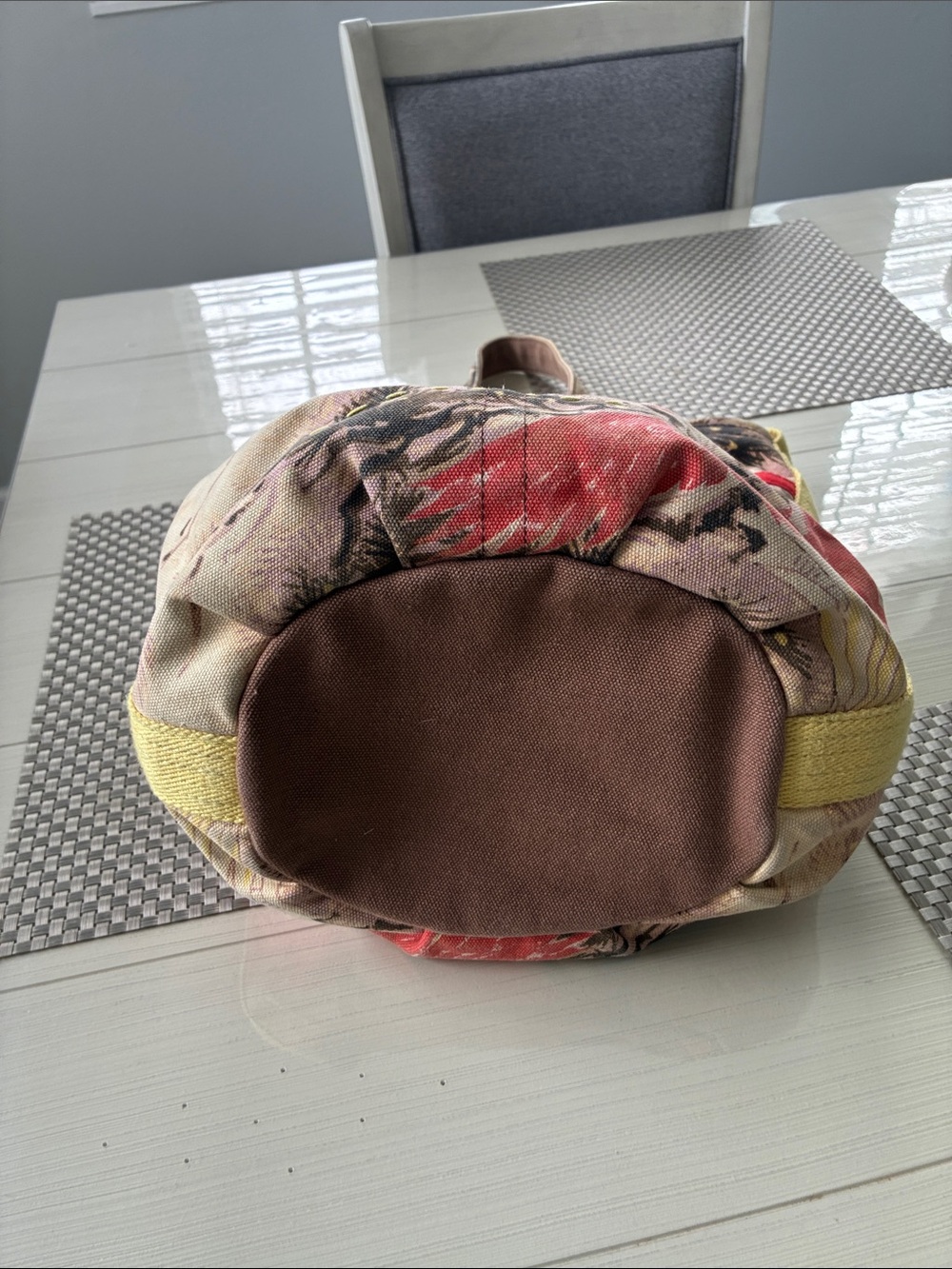 Vintage Lucky Brand heavy canvas bucket tote - Picture 6 of 6
